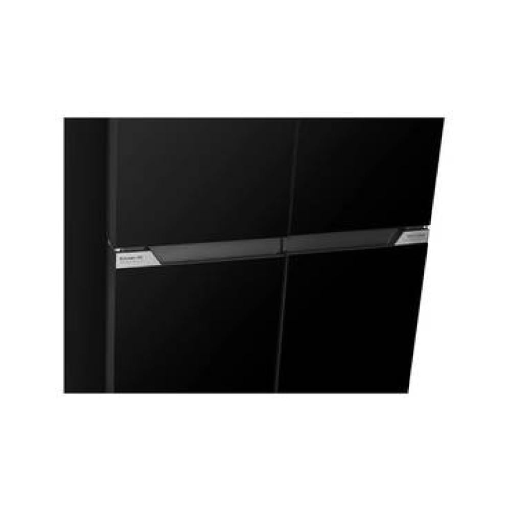 ثلاجة جنرال سوبريم دولابي 4 ابواب 16.5 قدم اسود General Supreme Refrigerator GSSI174BGI