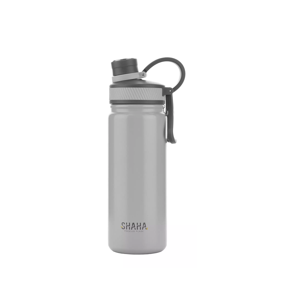قارورة ماء شاها 680 مل لون رمادي Shaha Vacuum Bottle 311115082