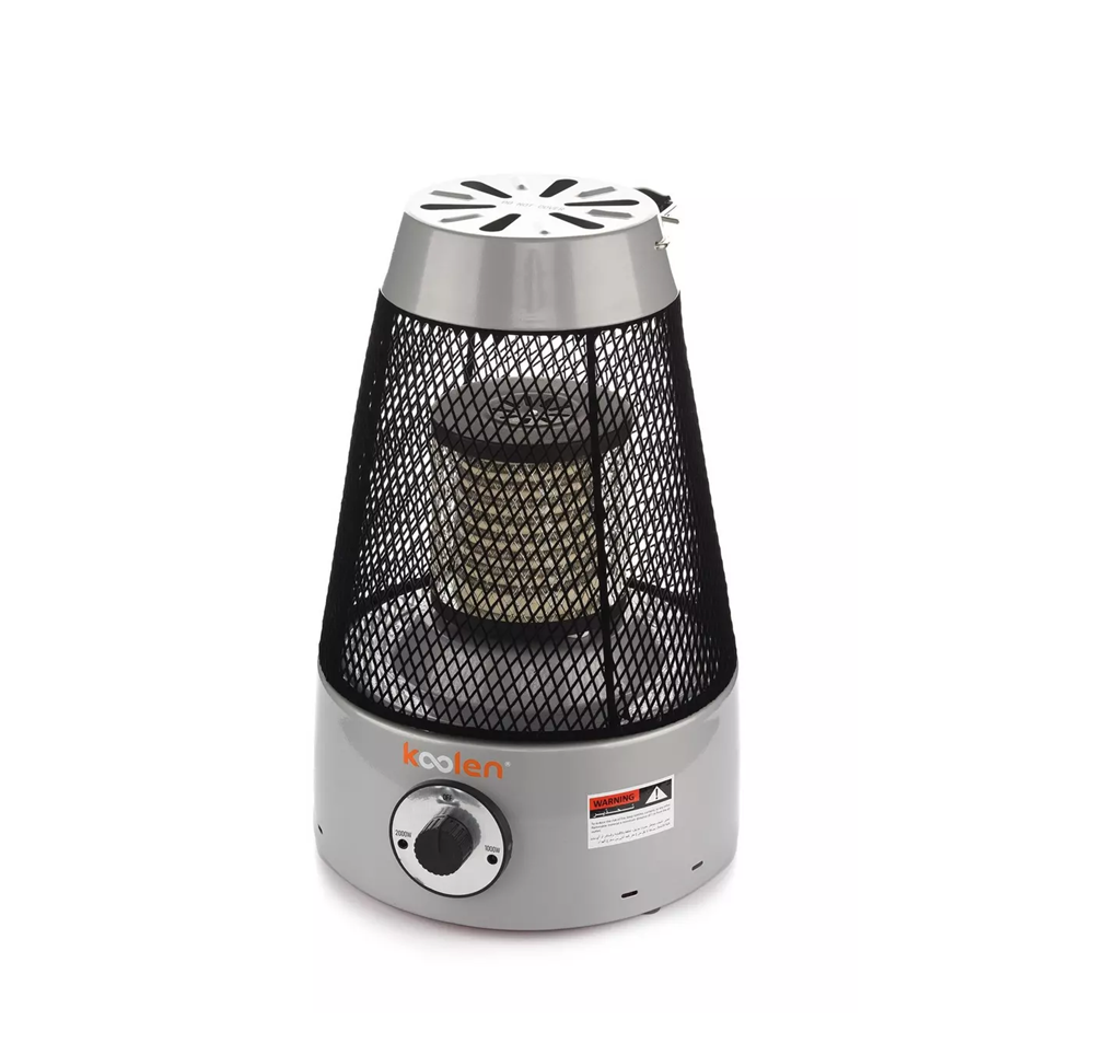 دفاية كهربائية كولين مدورة 2000 واط سلفر Koolen Electric Heater 807102040