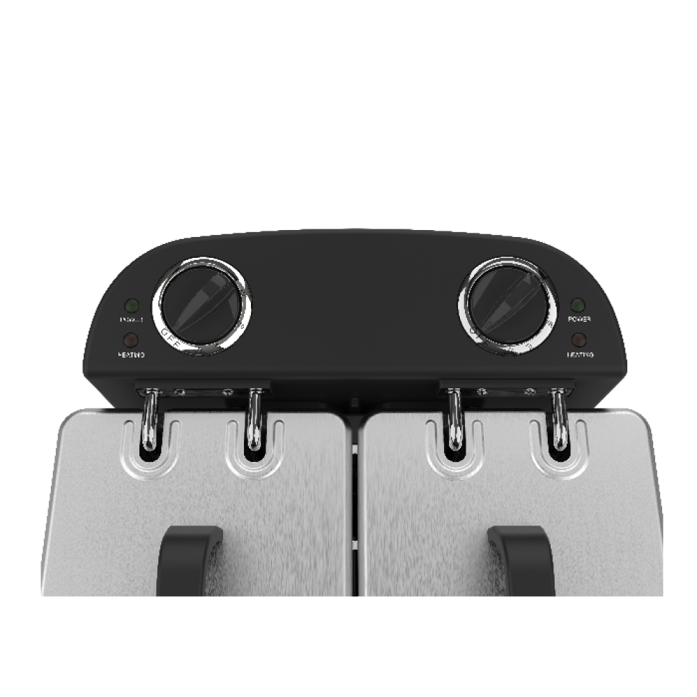 قلاية زيت جي في سي برو عميقة 5 لتر 2400 واط GVC Pro Deep Fryer GVCDF-1050