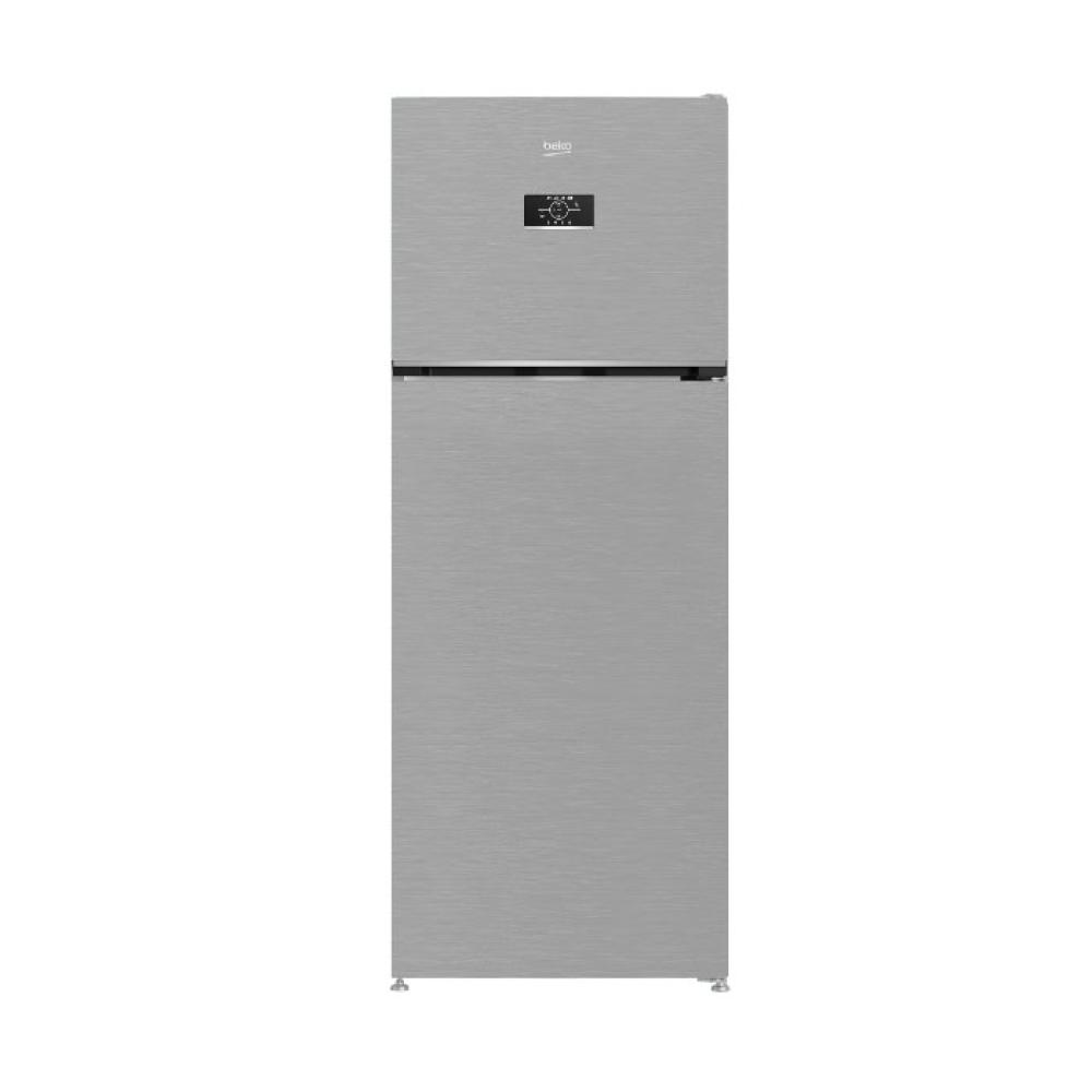 بيكو ثلاجة بابين 17 قدم انفيرتر فضي Beko RDNE17S