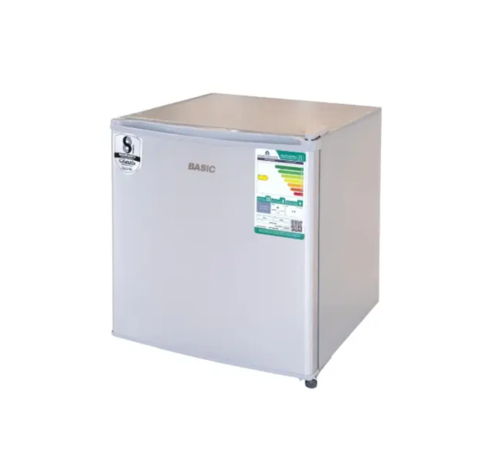 ثلاجة بيسك 1.4 قدم 41 لتر سلفر (S)BRS-50LKS