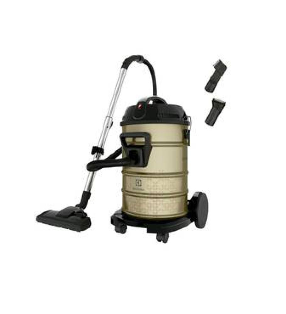 مكنسة الكترولوكس برميل 2300 واط لون ذهبي Electrolux Vacuum Cleaner EFW51712