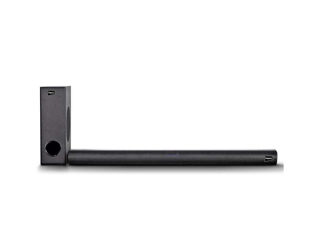 ساوند بار امبكس مع مضخم 2.1 بقدرة 80 واط لون اسود Impex Sound Bar with Subwoofer SB6000