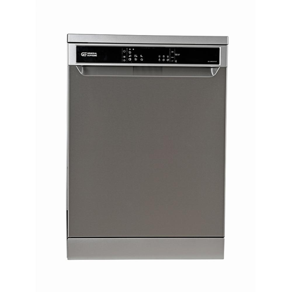 جنرال سوبريم غسالة صحون 7 برامج 13 مكان 2 رف استيل General Supreme GSDW1327XVT