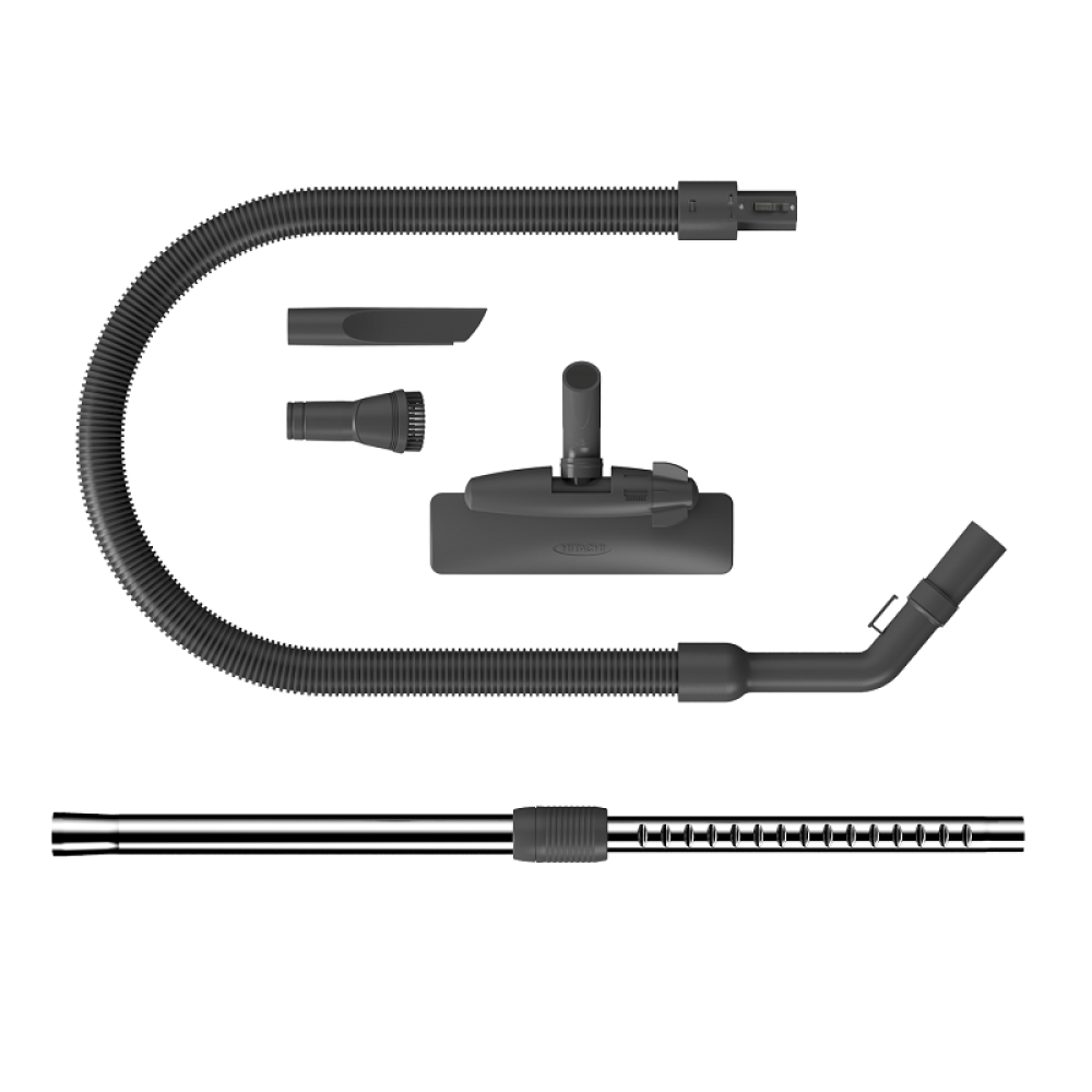 مكنسة هيتاشي برميل 2200 واط 21 لتر احمر / ذهبي Hitachi Vaccum Cleaner CV-960FWR
