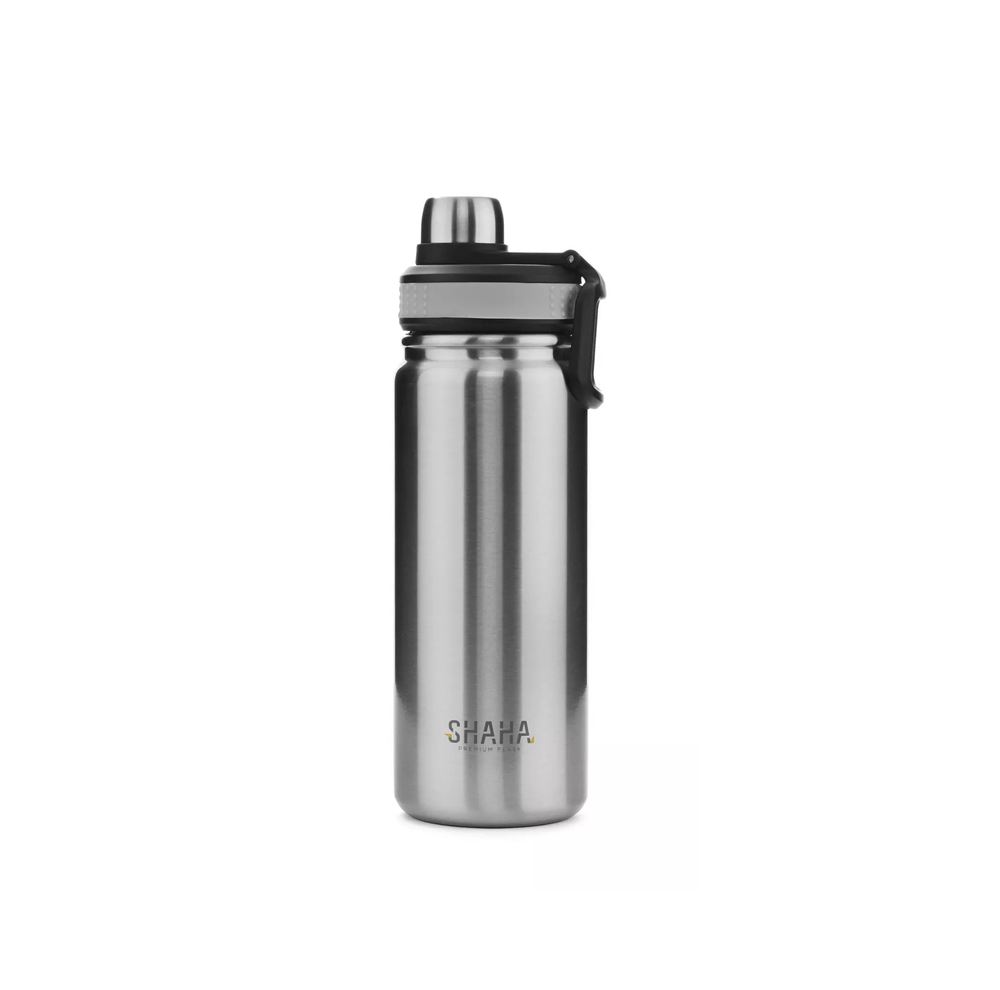 قارورة ماء شاها 680 مل لون ستيل Shaha Vacuum Bottle 311115063
