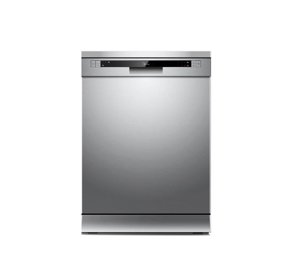 ميديا غسالة صحون 12 مكان 6 برامج 2 رف سيلفر Midea WQP125201CSEG