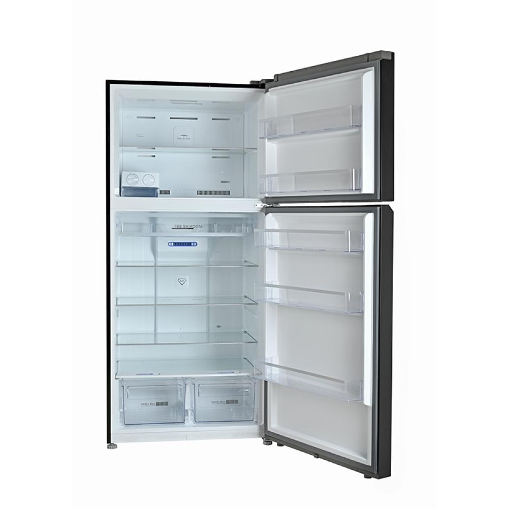 ثلاجة جنرال سوبريم 21.5 قدم اسود ستيل General Supreme Refrigerator GS106BSI