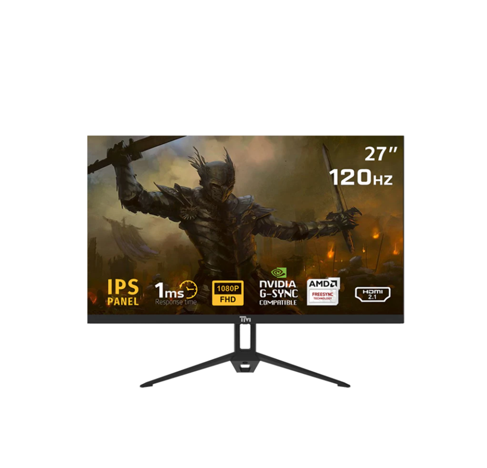 شاشة العاب احترافية تويستد مايندس 27 بوصة 120 هيرتز 2.1 HDMI معدل تحديث 1MS لون اسود Twisted Minds FHD1080P TM27FHD120IPS