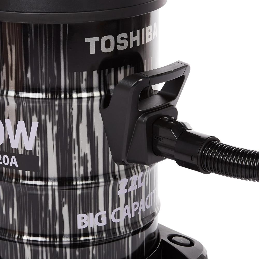 مكنسة توشيبا برميل 22 لتر 2200 واط Toshiba Vaccum Cleaner VC-DR220ABF(G)