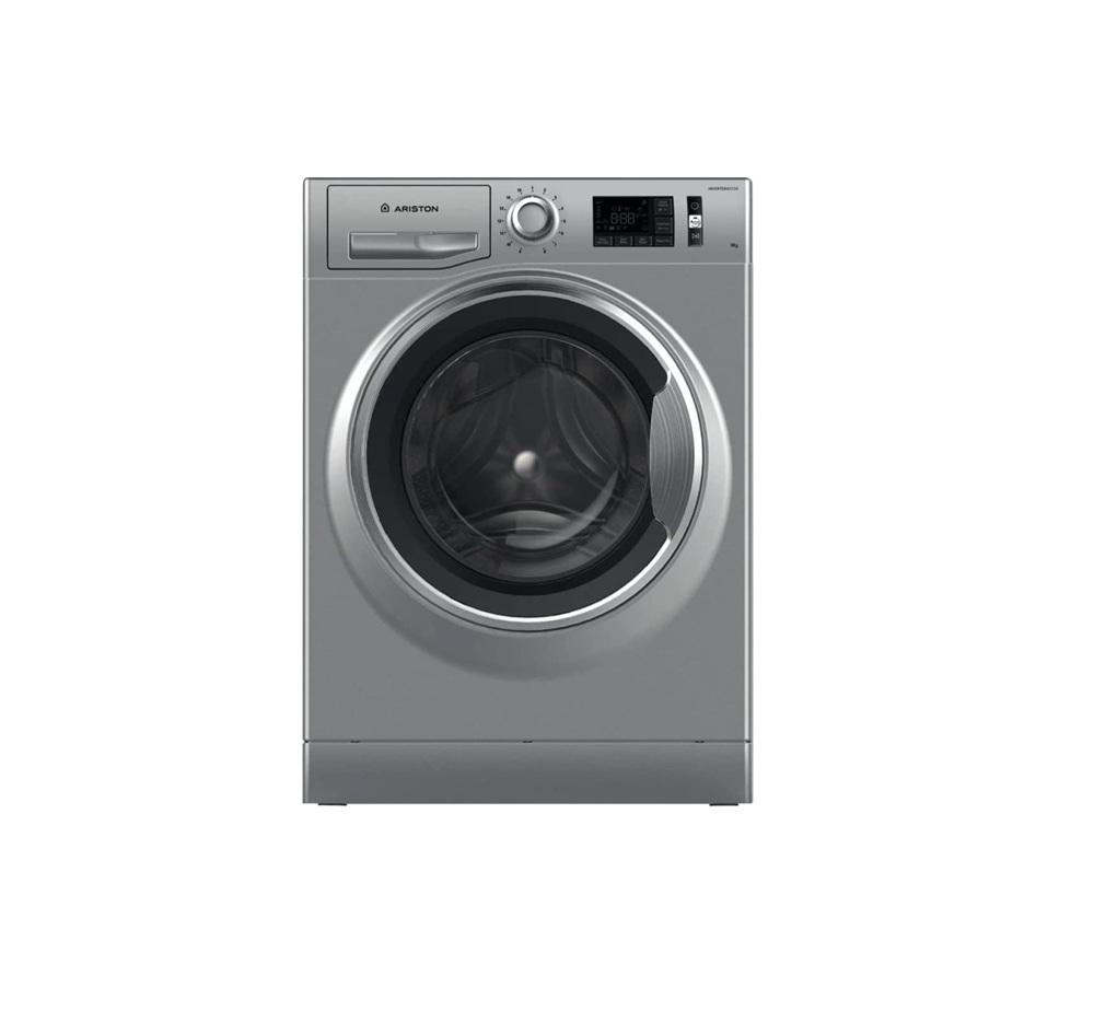 اريستون غسالة تعبئة امامية 9 كيلو سيلفر ARISTON NLM11946SCA60HZ