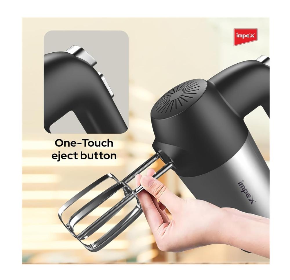 مضرب بيض كهربائي امبكس 200 واط Impex Hand Mixer HM3302