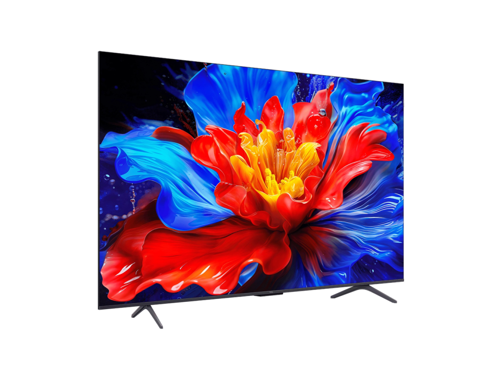 شاشة تي سي ال سمارت QLED مقاس 85 بوصة دقة 4K UHD نظام تشغيل Google معدل تحديث 144 هيرتز دولبي فيجن HDR 10+  أسود - 85P8K
