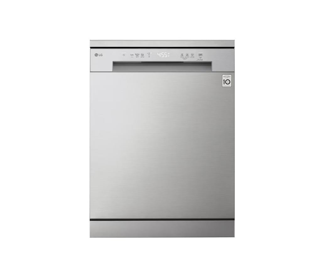 ال جي غسالة صحون 14 مكان 5 برامج سيلفر LG DFC612FVE