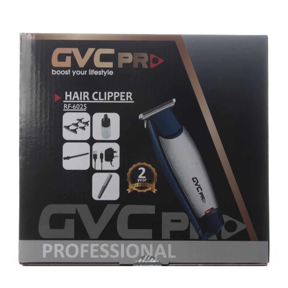 ماكينة حلاقة جي في سي برو GVC Pro Rechargeable Hair Trimmer RF-6025