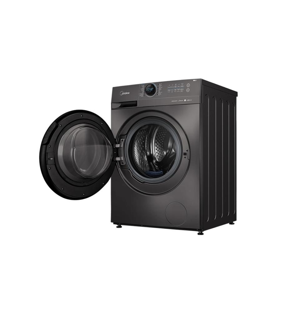 ميديا غسالة ​​تعبئة امامية 12كجم فضي غامق Midea MF200W120W1TSA