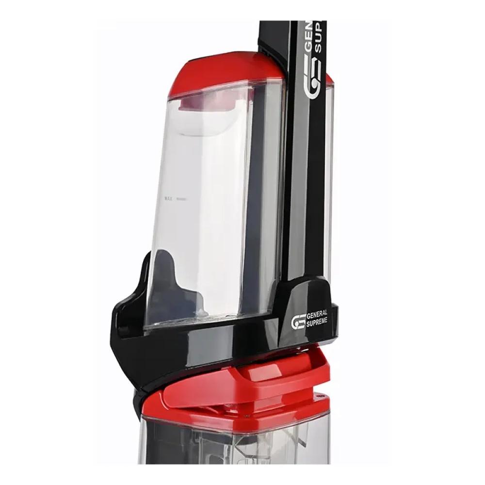 مكنسة غسيل سجاد جنرال سوبريم 800 واط 2.1 لتر لون اسود واحمر General Supreme Carpet Washing Vacuum GSVS1W