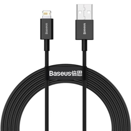 كيبل بيسوس سوبيريور USB إلى ايفون 2.4 أمبير 2 متر...