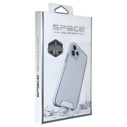 جراب خلفي شفاف مع حماية للكاميرا من مجموعة Space م...