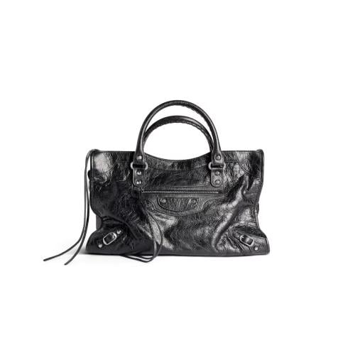 balenciaga vintage black city bag (size 30*10*22)