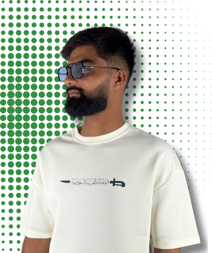 Oversized T-Shirt Our Pride is Our Nature – 95th Saudi - Main Image