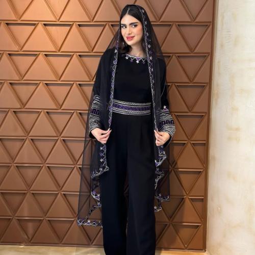 جمبسوت اسود مطرز