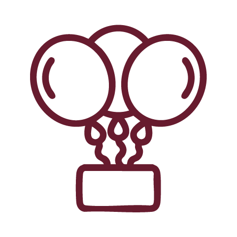 تنسيق ديكور البالونات