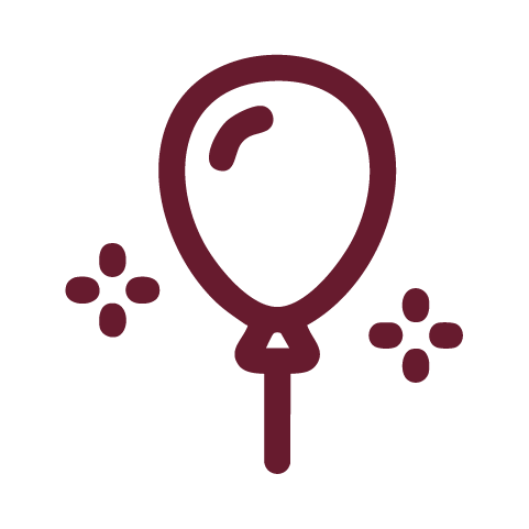 بالونات مضيئة