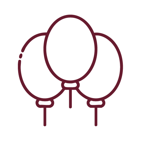 بالونات شفافة