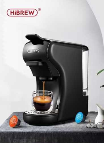 ماكينة HiBREW 19 بار – قهوة ساخنة وباردة