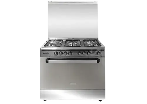 , موقد طبخ غاز  ججنرال سوبريم , مقاس 90*60 سم, 5 شعلات غاز , امان كامل ، ستيل ،  GS9650FS