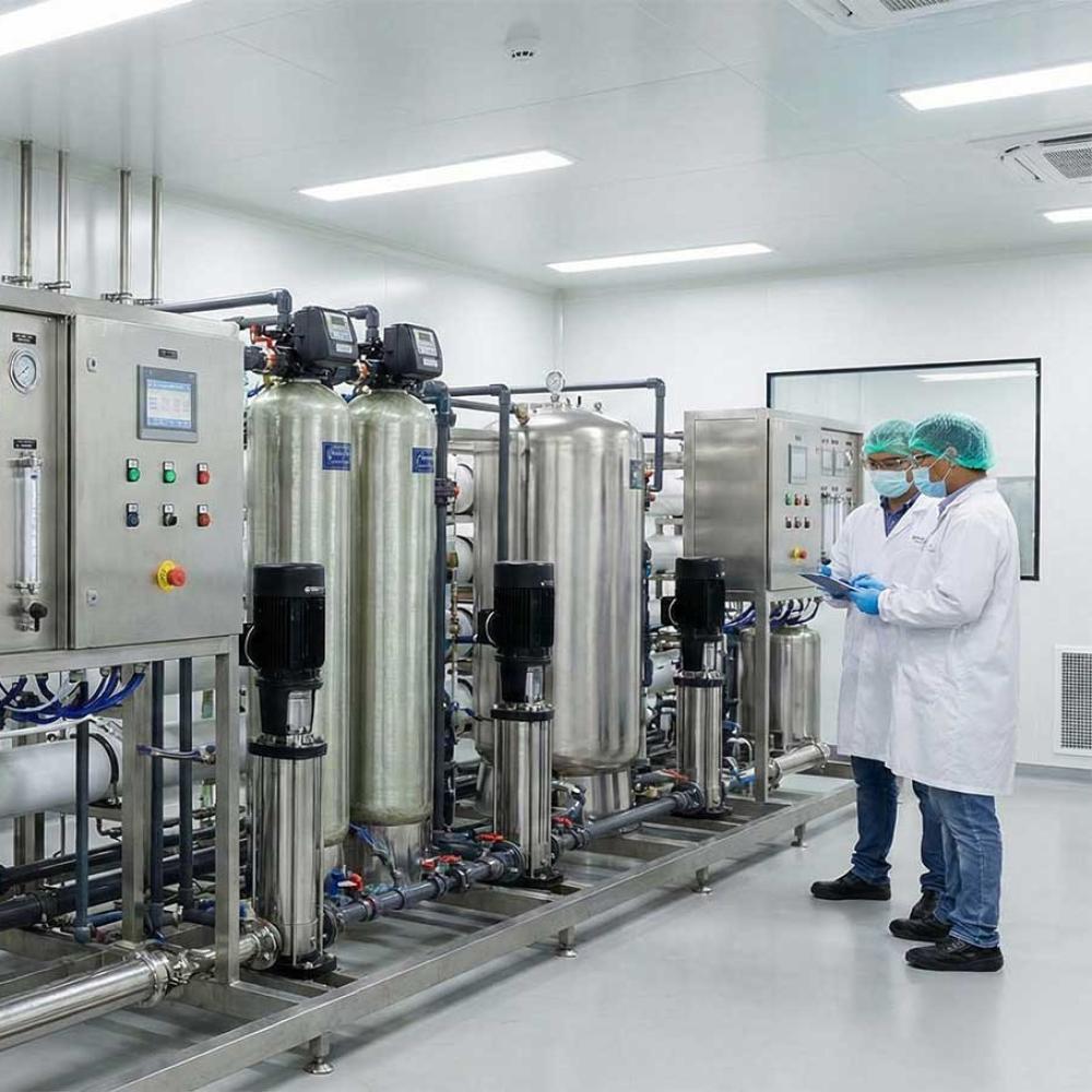 الماء المقطر في صناعة مستحضرات التجميل