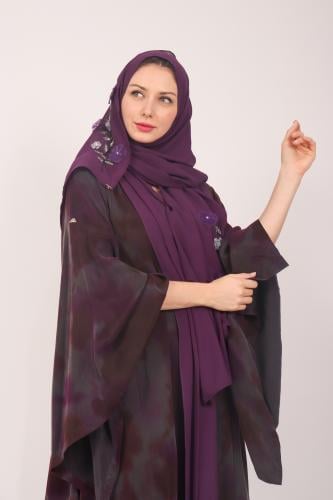 عباية كوبرا تركي رمادي