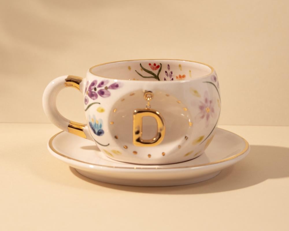 كوب أزهار الربيع