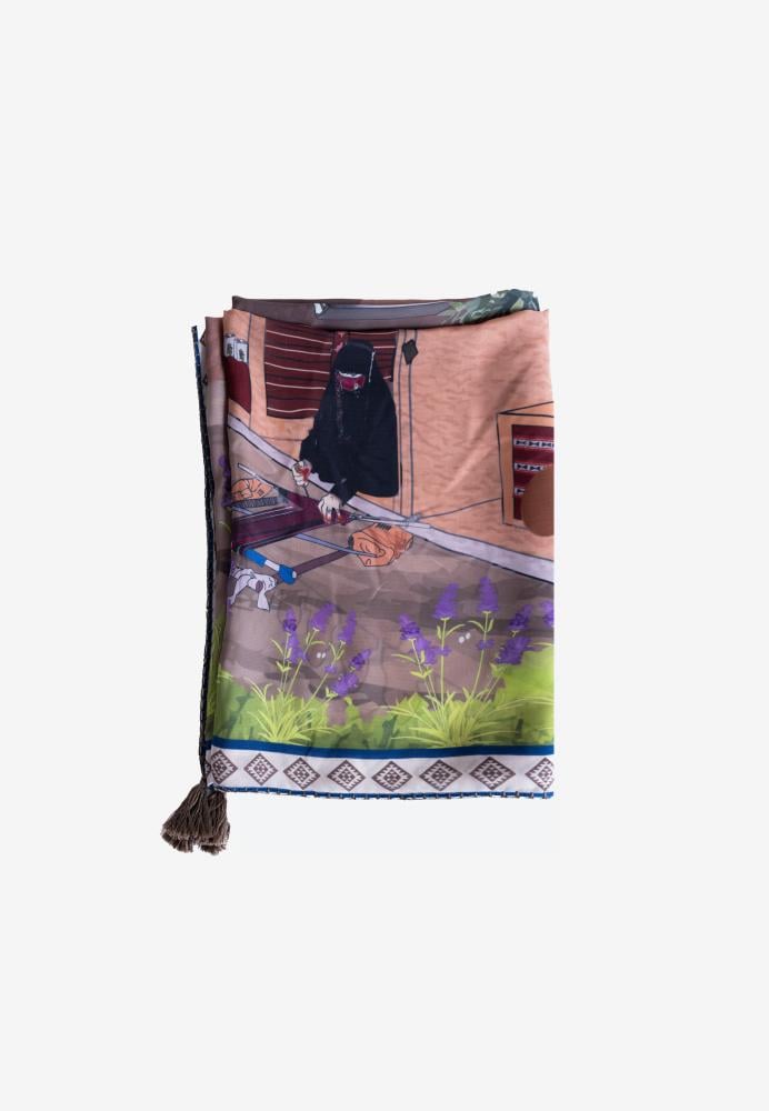 Charm of the North Women's Shawl