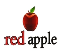 red apple