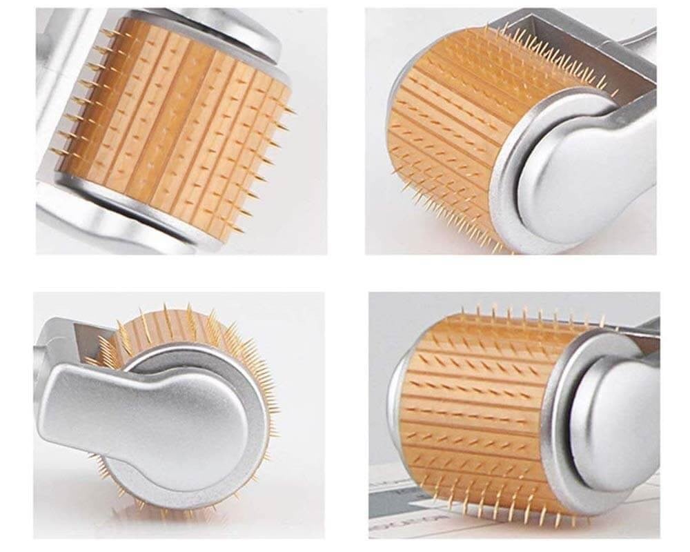 ديرما رولر 192 ابرة مقاس 1.00 ملم لعلاج حب الشباب والتصبغات وعلامات تمدد الجلد وتساقط الشعر