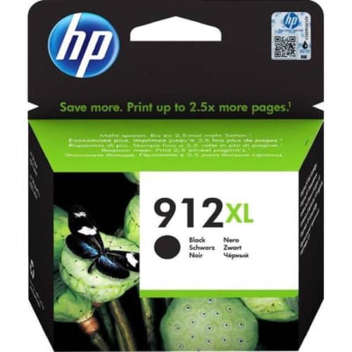حبر طابعة اتش بي HP 912 XL - اسود