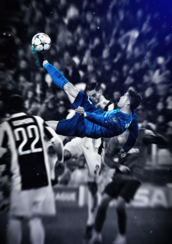 Cristiano Rolando Double Kick 02