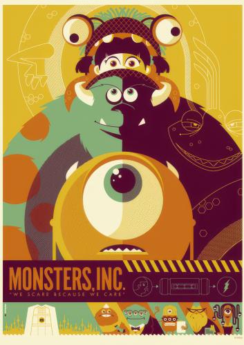 Monsters Inc. بوستر 01