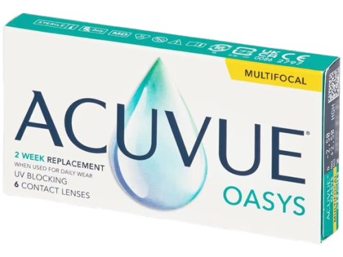 عدسات اكيوفيو اواسيس مالتي فوكال 6 عدسات Acuvue Oa...