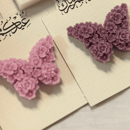 شموع فواحة او مستكه على شكل فراشة