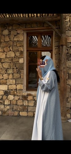 عباية قماش قطن