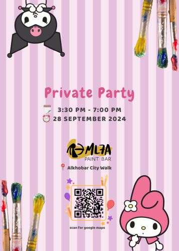 Paint w/ Private Party [Sep 28]