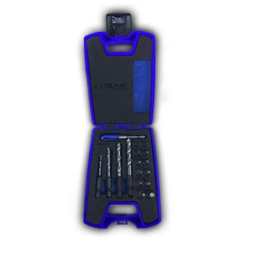 طقم ريش خشب 17 قطعة ( ريش + لقم مفك ) اسباني IZAR-1461 81601