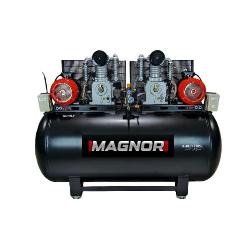 كمبروسور ضاغط هواء 1000L-16HP/380V سير صناعي MAGNOR-P0029
