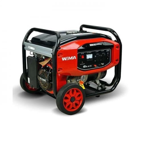 مولدة كهرباء محرك بنزين مرش 5.0KW - WM5500E-C صيني Wiema