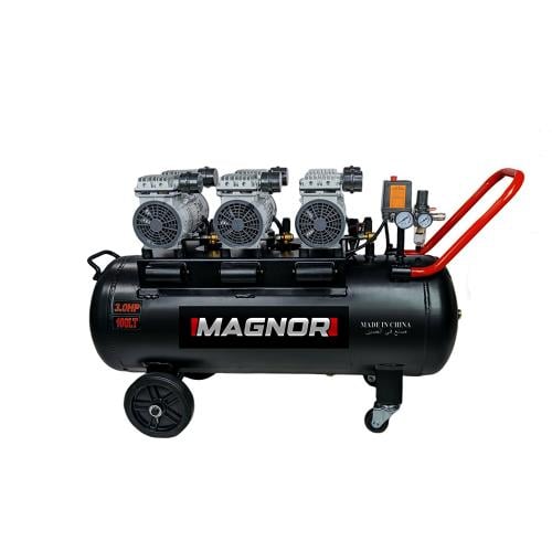كمبروسور ضاغط هواء 100L صامت MAGNOR-P0018