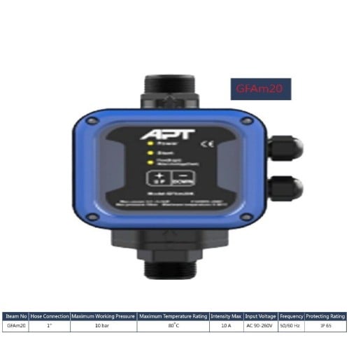 أتوماتيك التحكم بالضغط 10 بار الكتروني صيني APT GFAm20